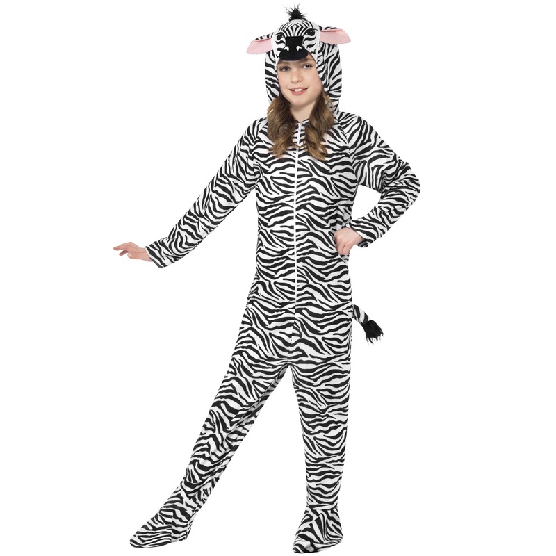 Zebra Child Costume Small|Small|Medium|Large