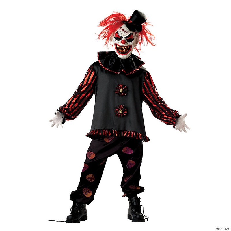 Carver The Clown Child Large 12-14 Costume