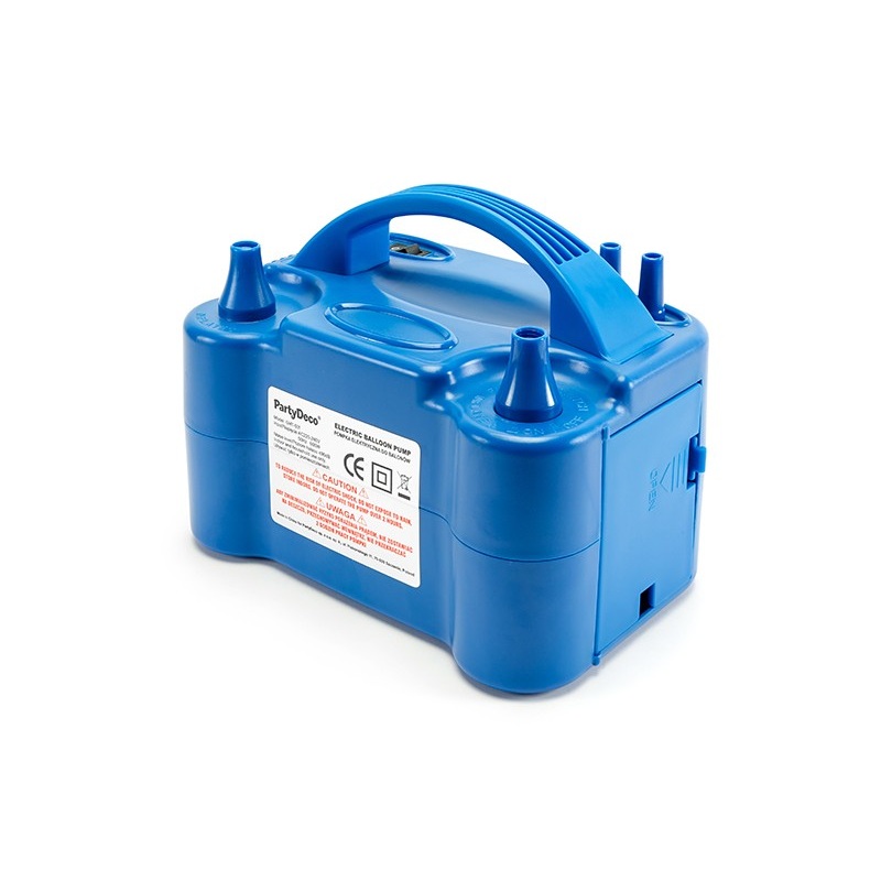 Electric balloon pump with 2 nozzles