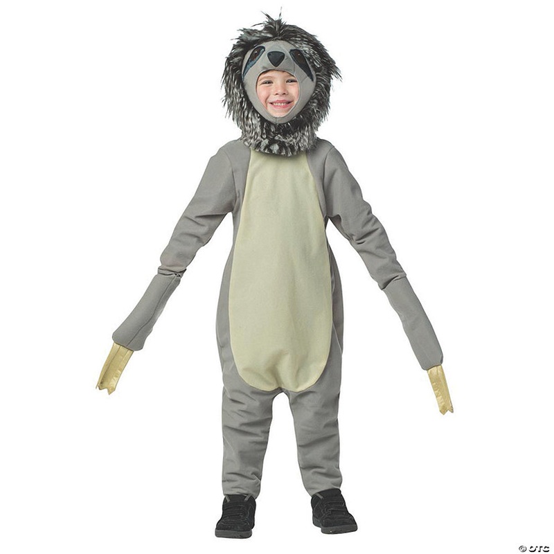 Toddler Sloth Halloween Costume – 3T – 4T