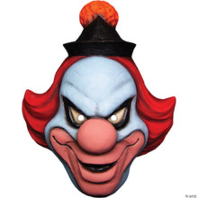 Adult Scooby Doo Clown Vacuform Mask