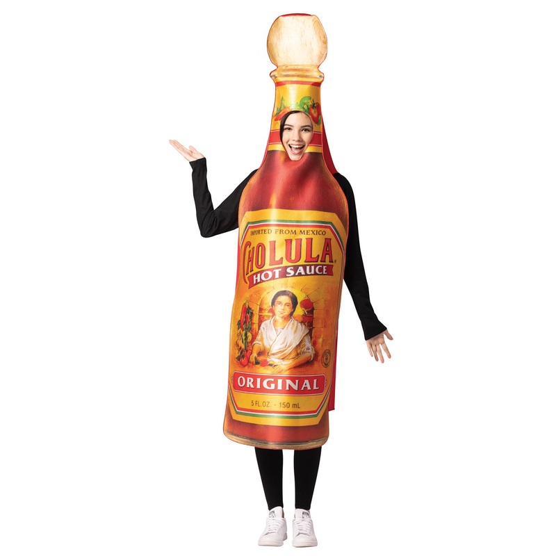 Cholula Hot Sauce Adult Costume One Size