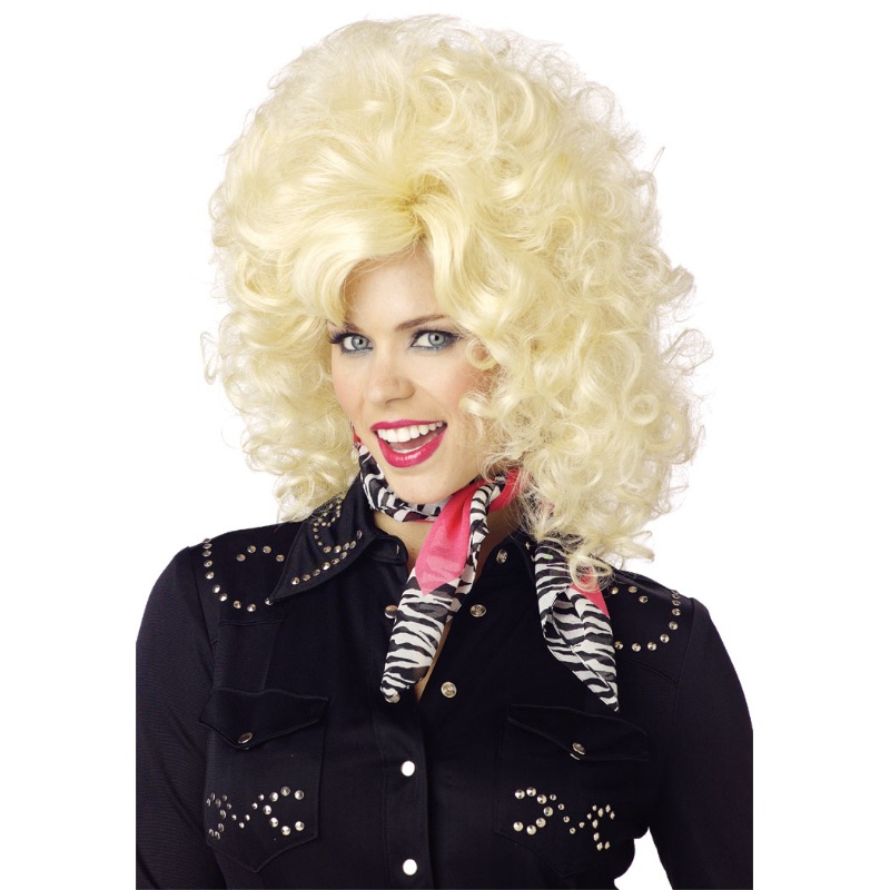 Country Western Diva Costume Wig – Blonde