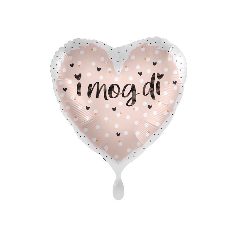I like the heart foil balloon 43cm
