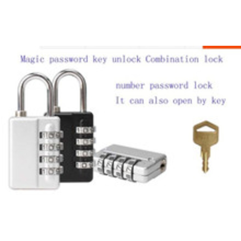 RESET PROOF 4-Dial Combination Padlock – Escape Room Prop