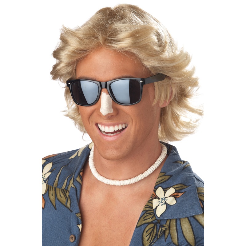 70’s Feathered Hair Costume Wig (Blonde) Standard