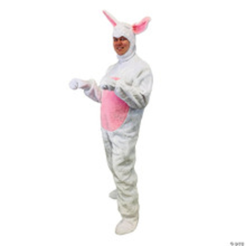 Adult Bunny Suit with Hood – Medium