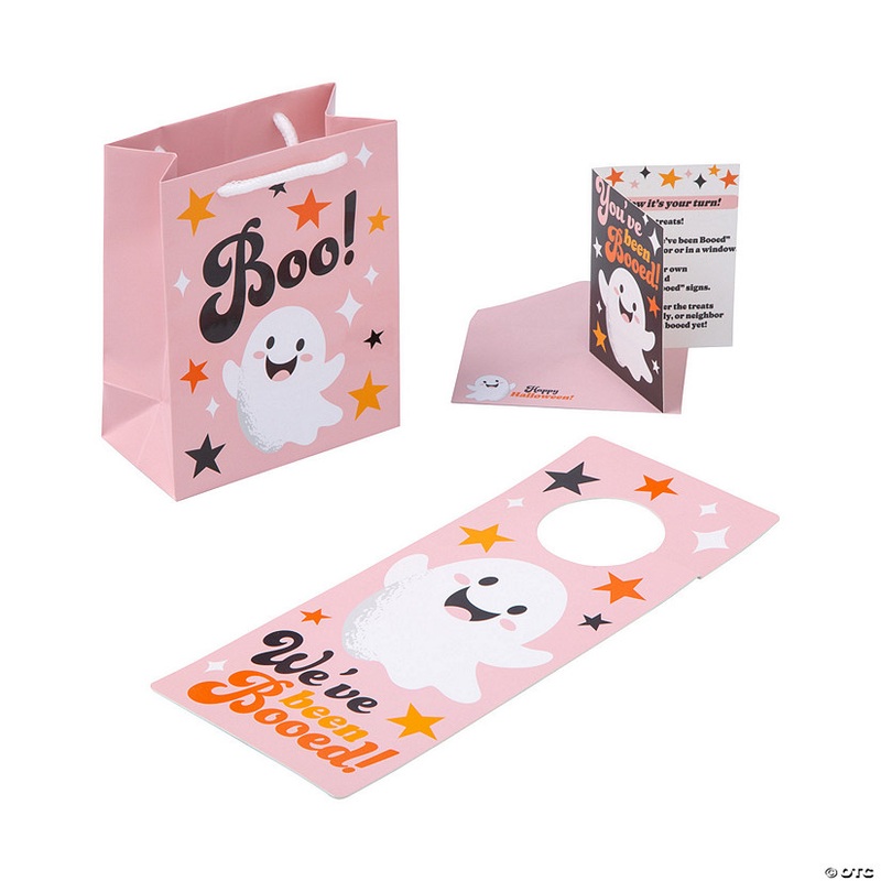 Halloween Youve Been Booed Ghost Bag Starter Kit for 12