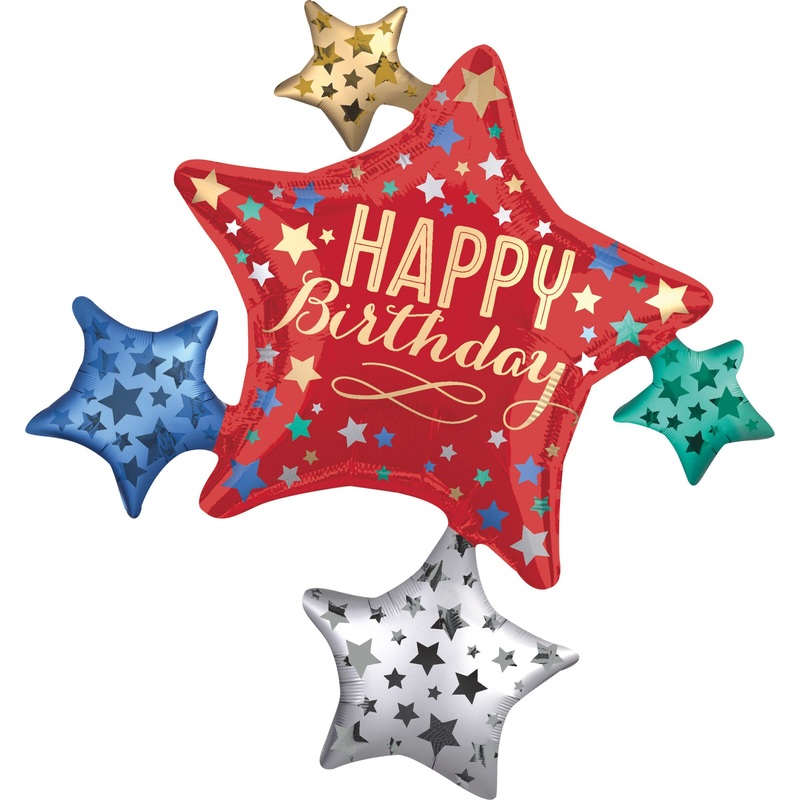 Star sea birthday balloon