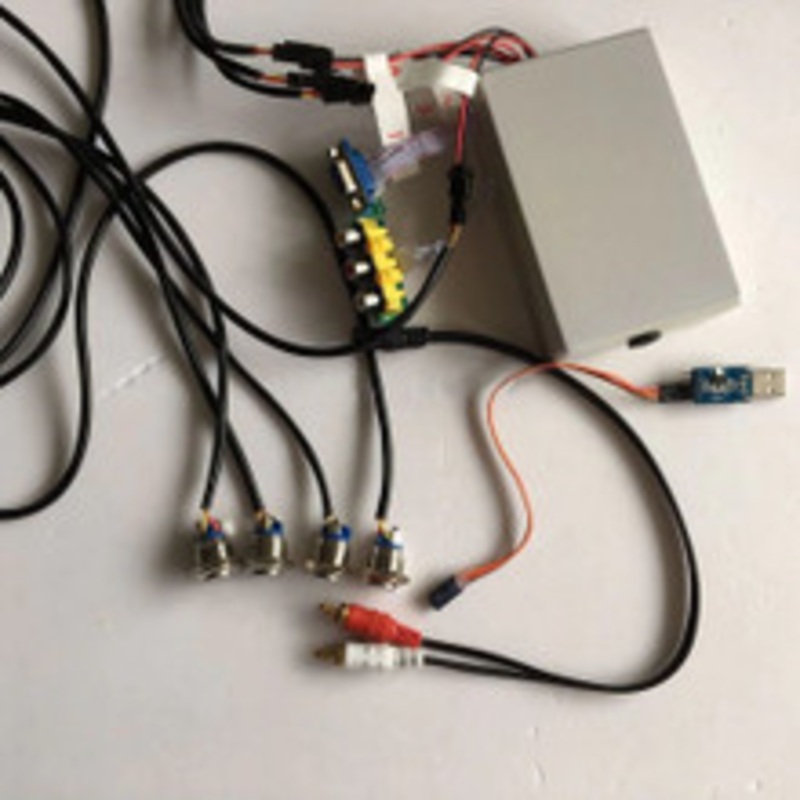 4-Button Video Clue Player Escape Room Prop