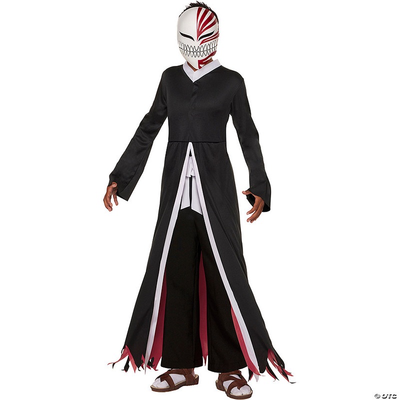 Kids Bleach White, Black & Red Ichigo Kurosaki Costume – Extra Large