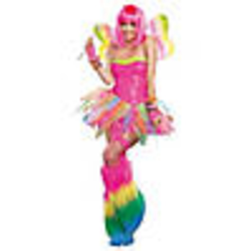 Womens Rainbow Fairy Costume|LARGE|MEDIUM|SMALL|XLARGE