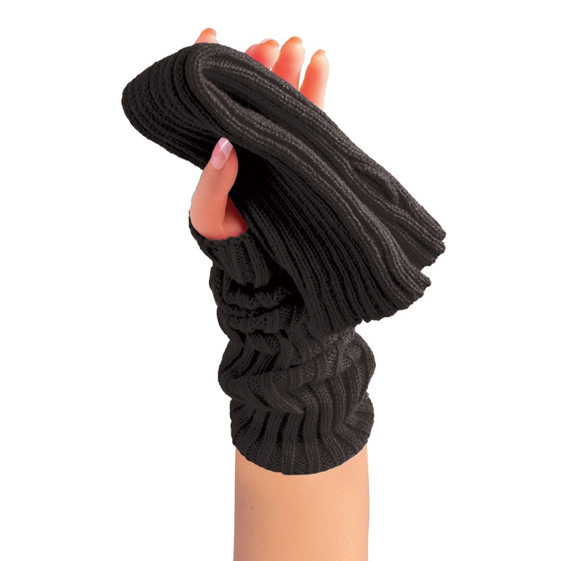 80’s Arm Warmers (Black) Standard
