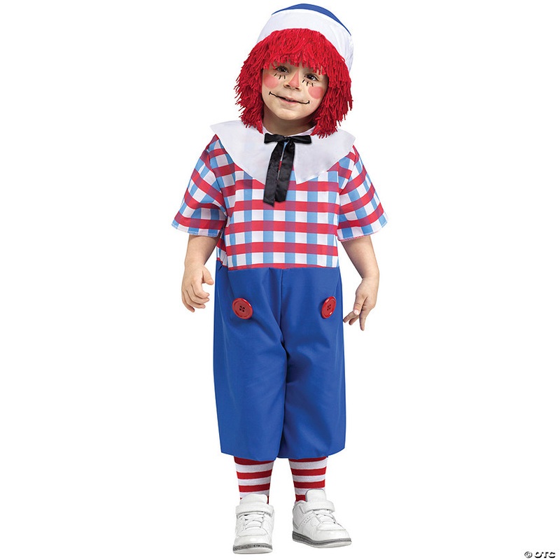 Toddler Boy’s Raggedy Andy Costume – 2T-4T