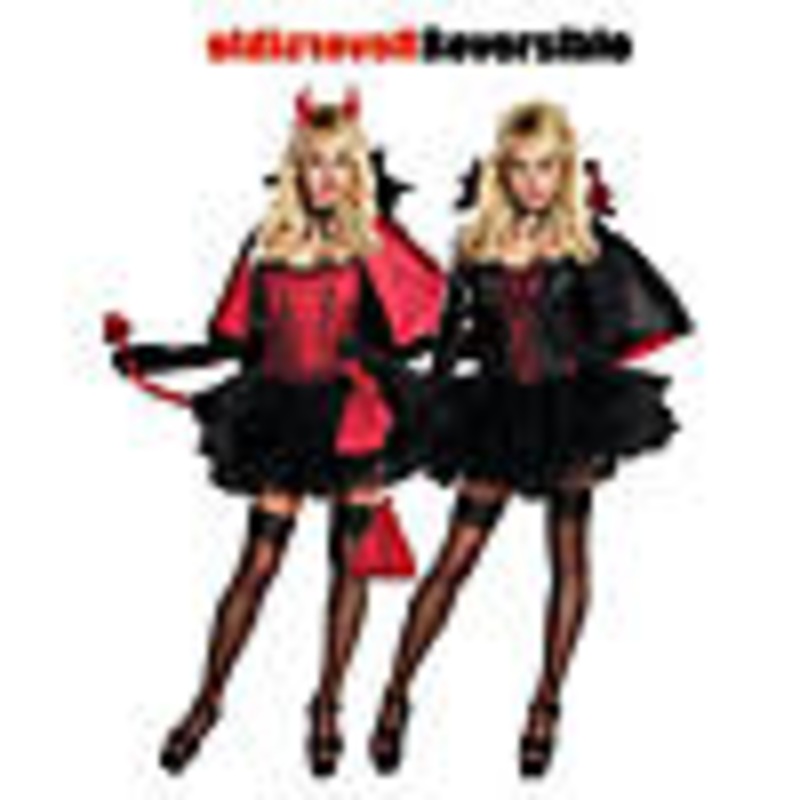 Womens Devils Night with Bite Costume