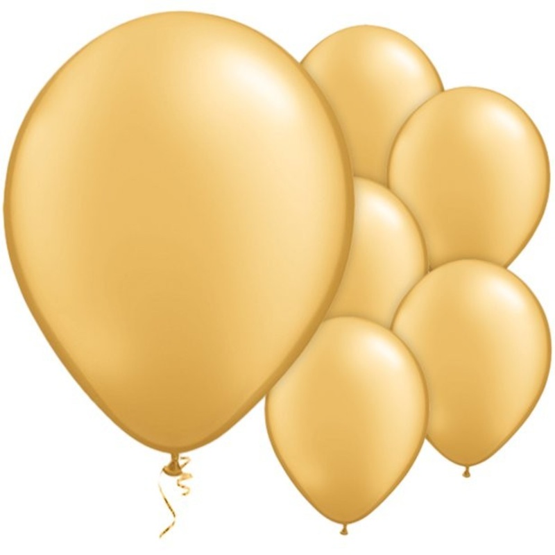 25 Qualatex Metallic balloons 28cm