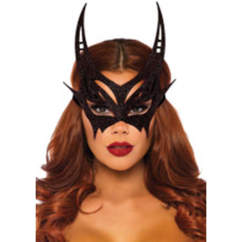 GLITTER BLACK MASK