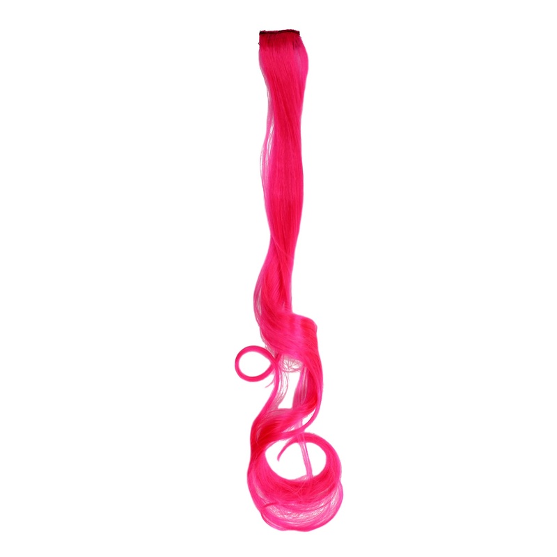 1 Clip Extension strand wavy 65 cm neon pink YZF-P1C25-TF2315