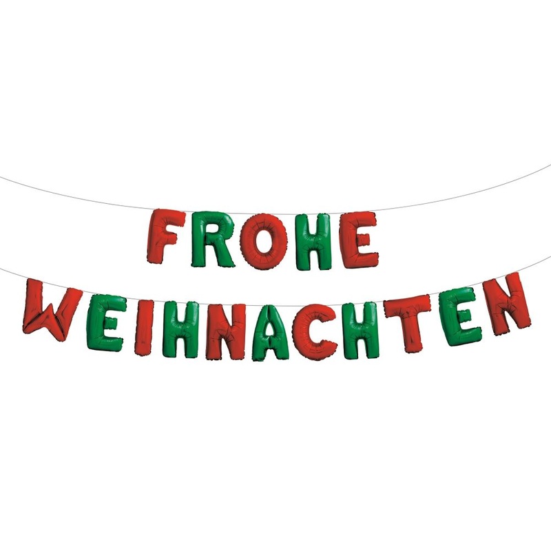 Balloon Garland – Merry Christmas