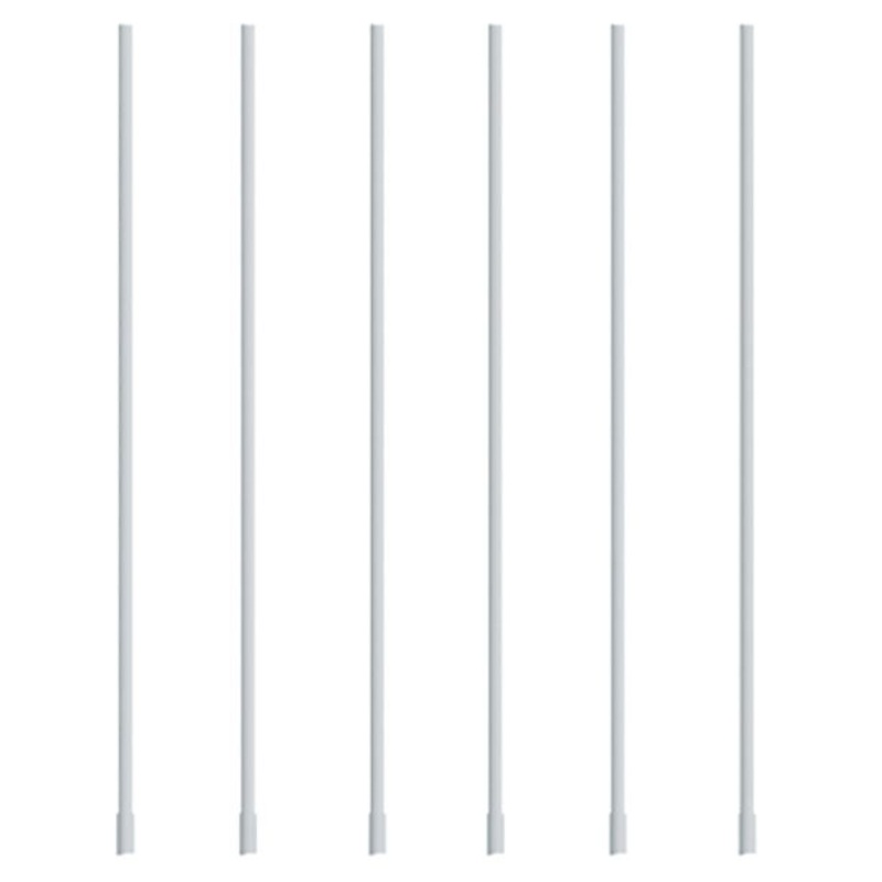 1 balloon stick white 41cm