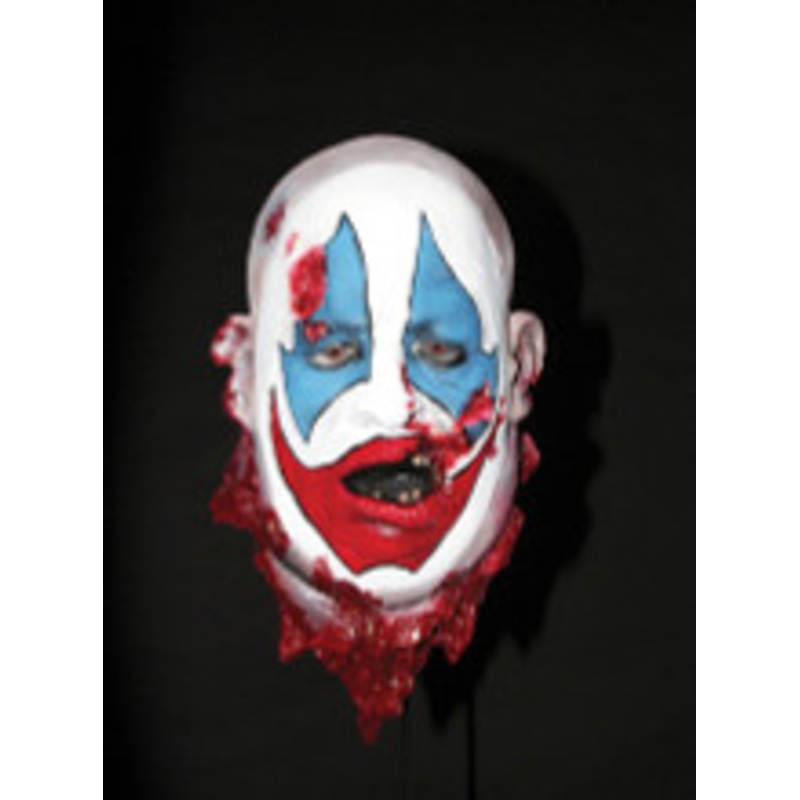 Clown Head Halloween Prop