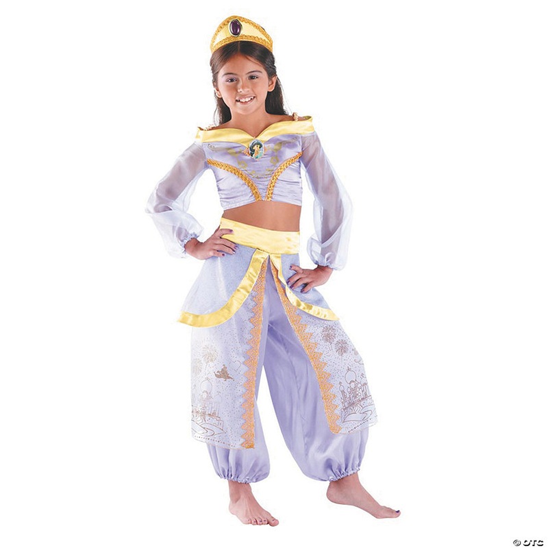 Toddler Girls Prestige Aladdin Jasmine Costume – 3T-4T