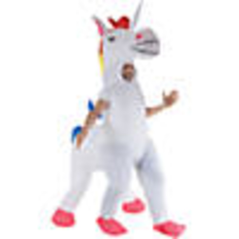 Adult Inflatable 4-Legged Unicorn Costume