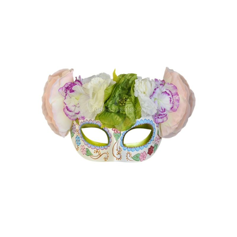 Garden Rose Day of the Dead Mask Standard