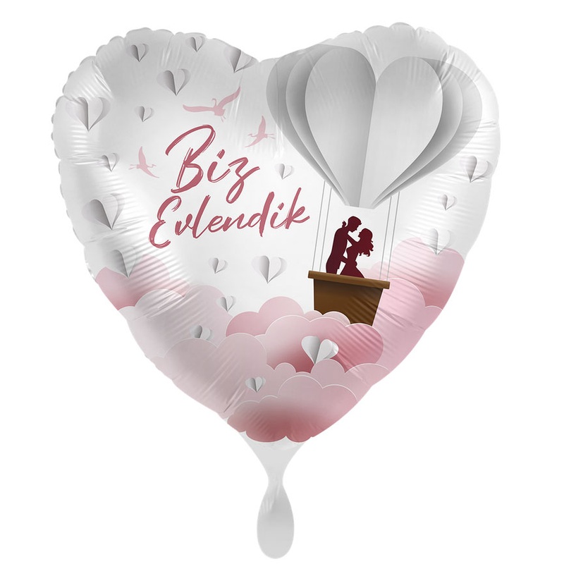 Dream Wedding Heart foil balloon TR 43cm