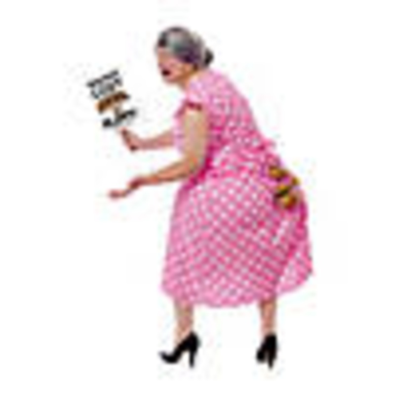 Adult Lost Puppy Grandma Costume