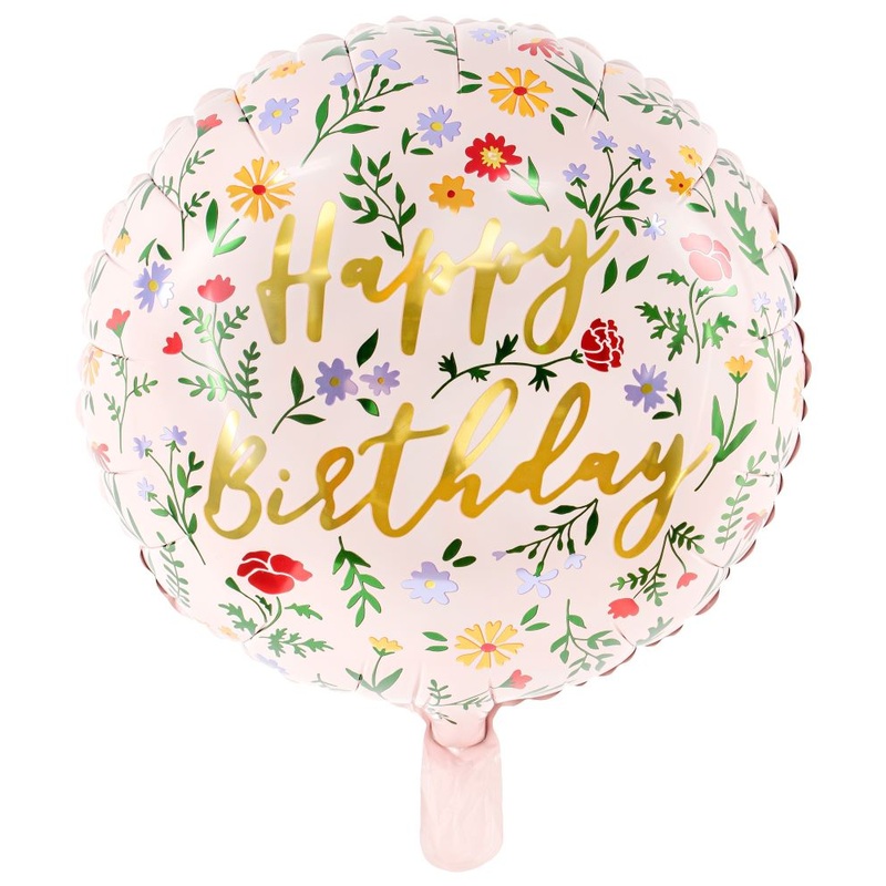 Colorful bouquet of foil balloons 35cm