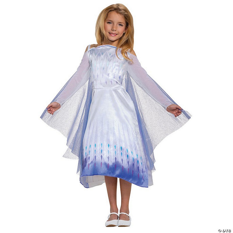 Girl’s Classic Frozen II Snow Queen Elsa Costume