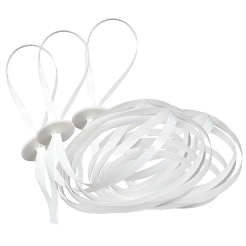 100 balloon quick release fasteners with ribbon
