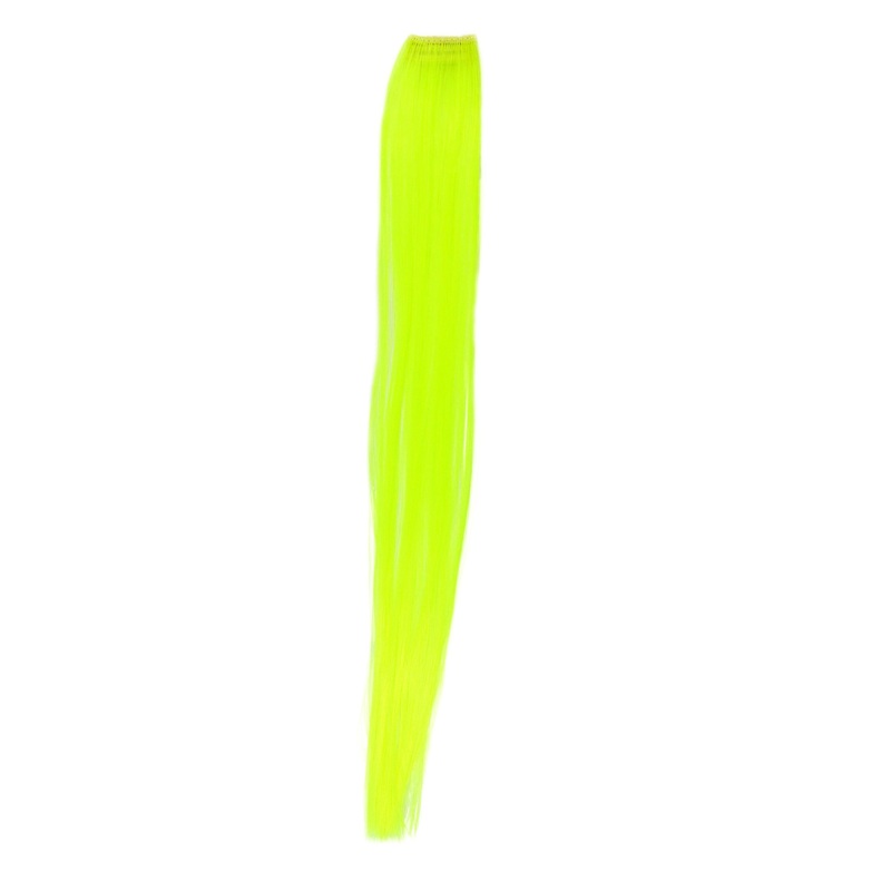 1 Clip-In Extension Strand Straight 45 cm Neon Yellow YZF-P1S18-TF2106