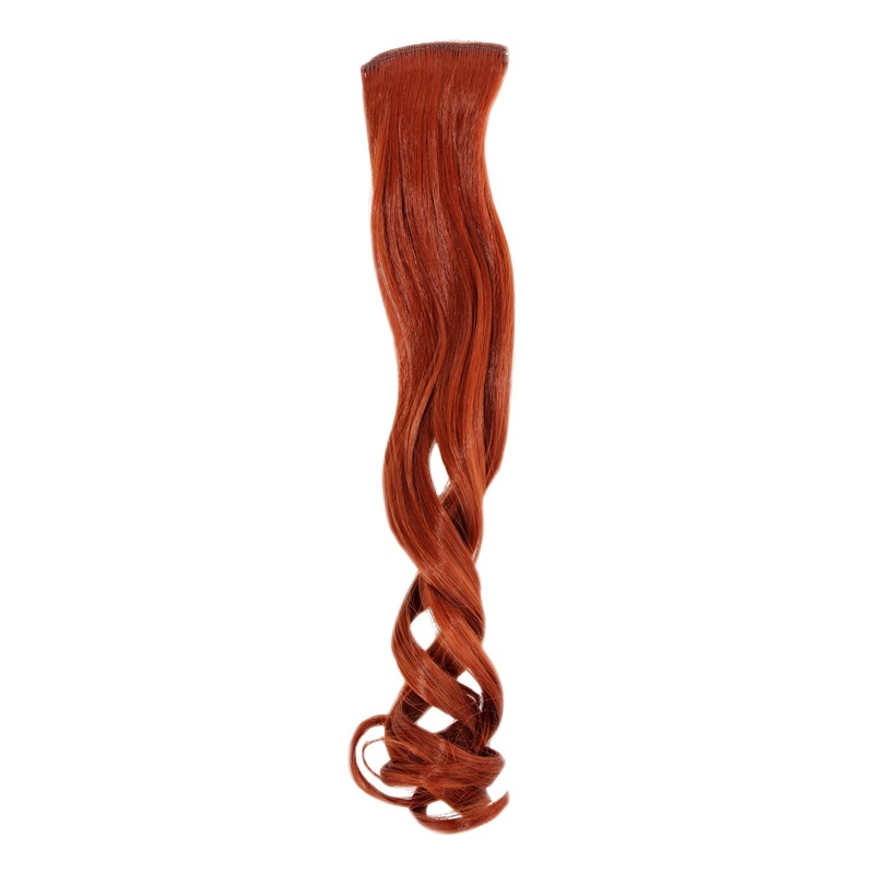 2 clips extension strand wavy 45 cm Titian-Red YZF-P2C18-350