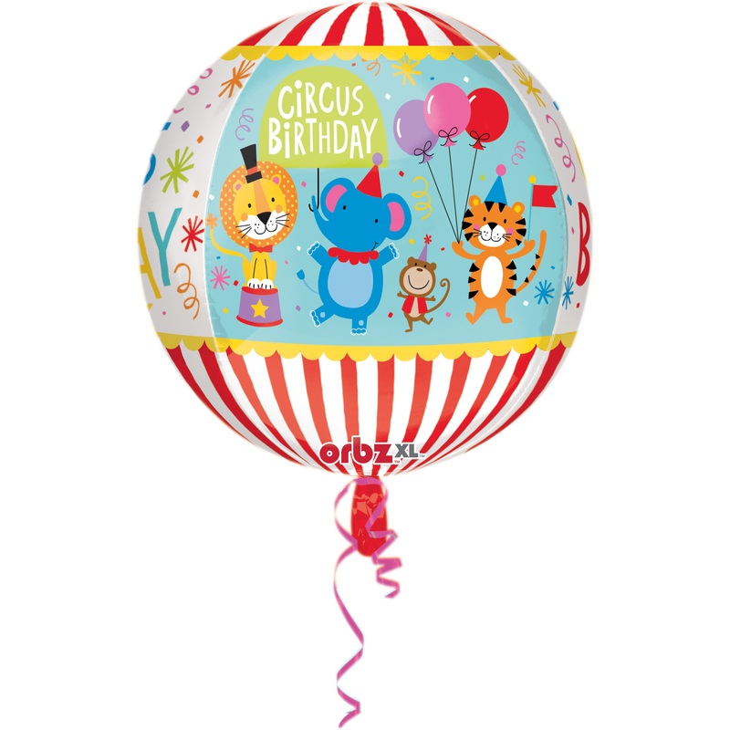 Ball balloon circus of animals birthday party