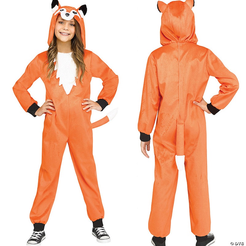 Kids Fox Jumpsuit Costume|LARGE