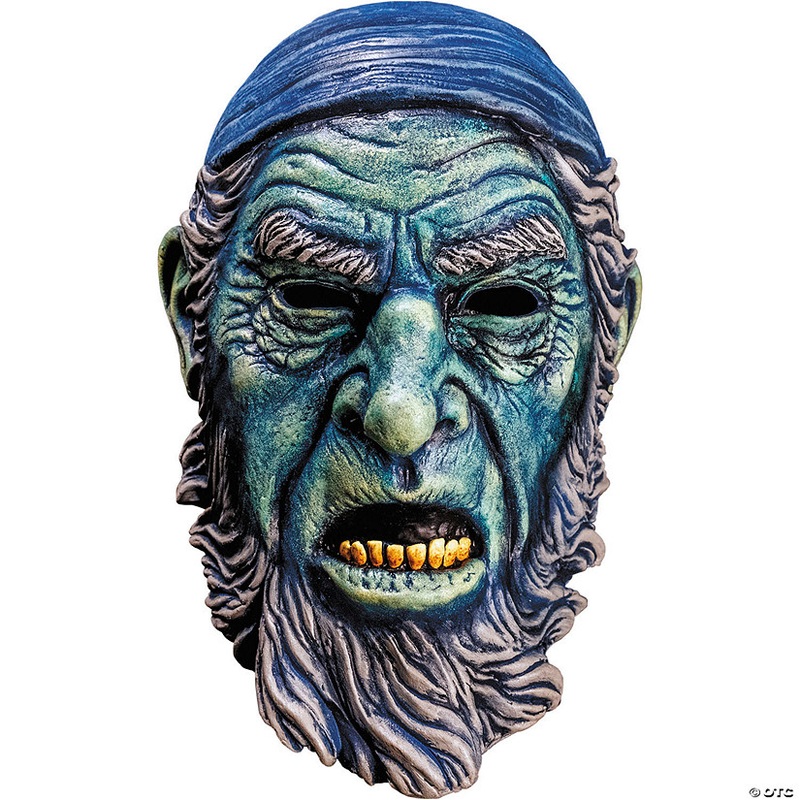 Trick or Treat Studios Classic Ghost Pirate Sculpted Latex Mask