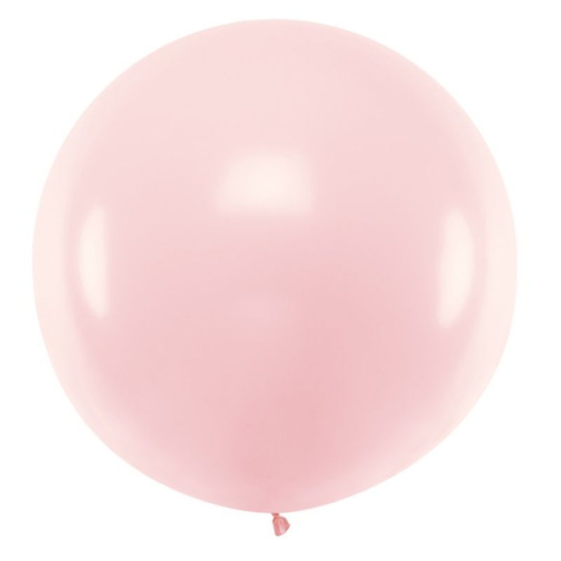 XXL balloon party giant light pink 1m