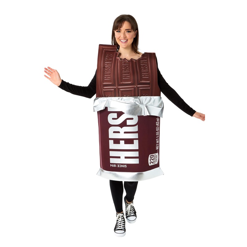 Hershey’s Chocolate Bar Adult Costume One Size