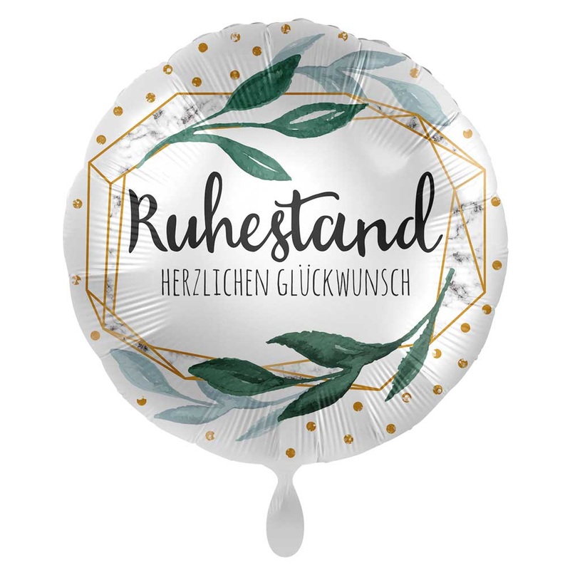 Retirement foil balloon 45cm