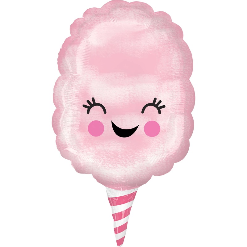 Sweet cotton candy foil balloon 76cm