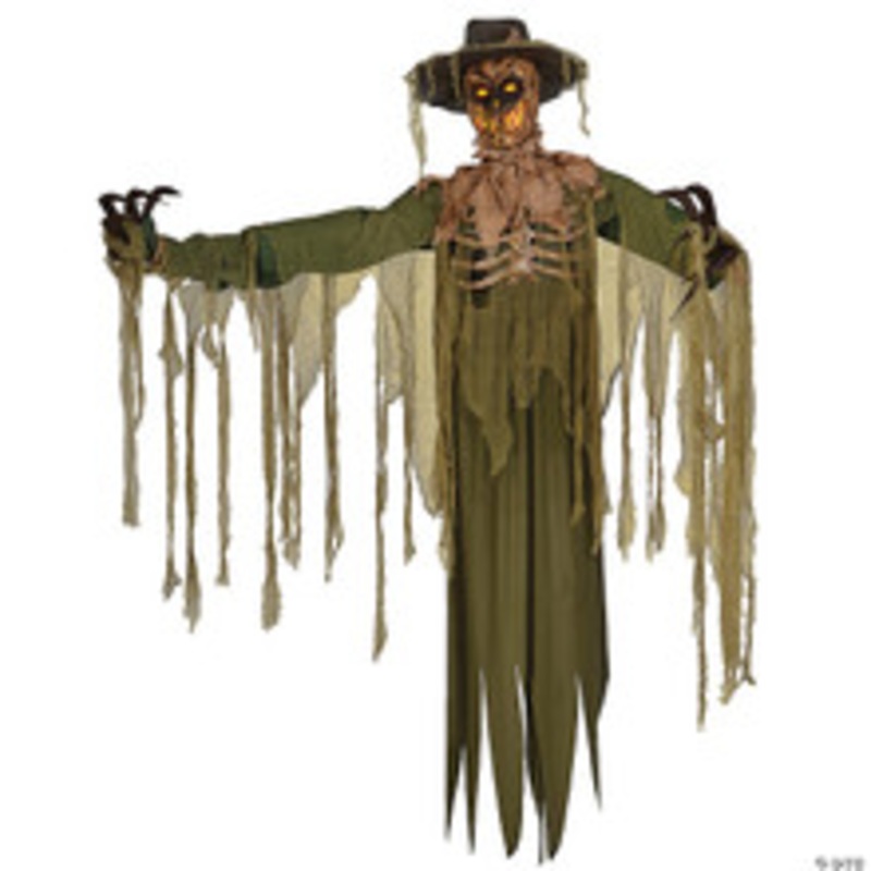 6 ft. Inferno Scarecrow Animated Prop