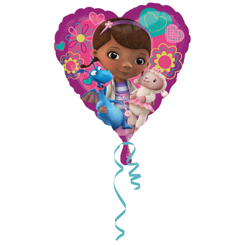 Doc McStuffins heart balloon