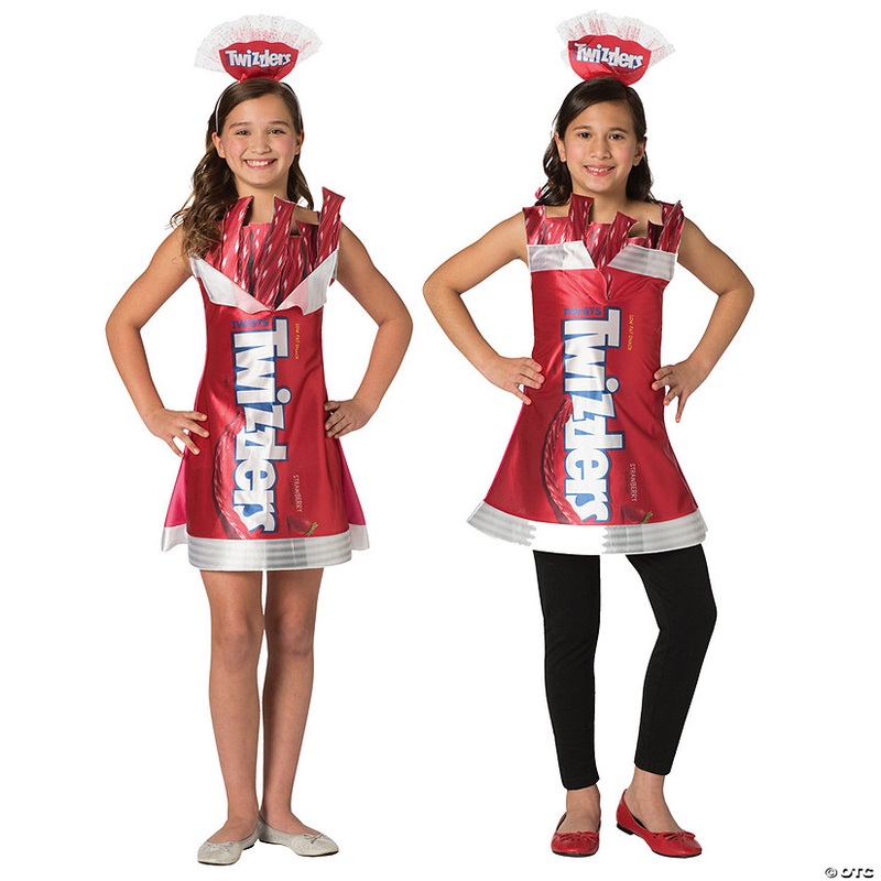 Tween Twizzlers Candy Dress Costume
