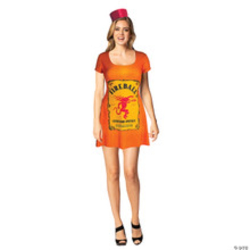 Fireball Skater Dress Women Small