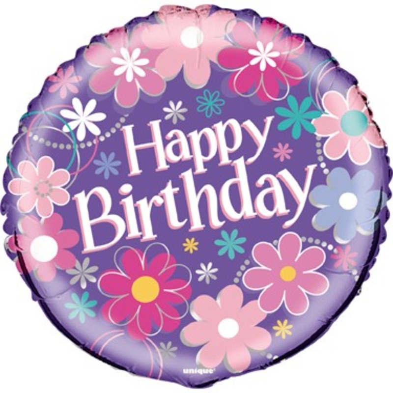 Foil balloon Blossom Birthday Party