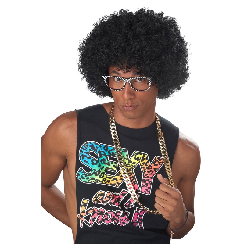 Jumbo Afro Costume Wig – Black