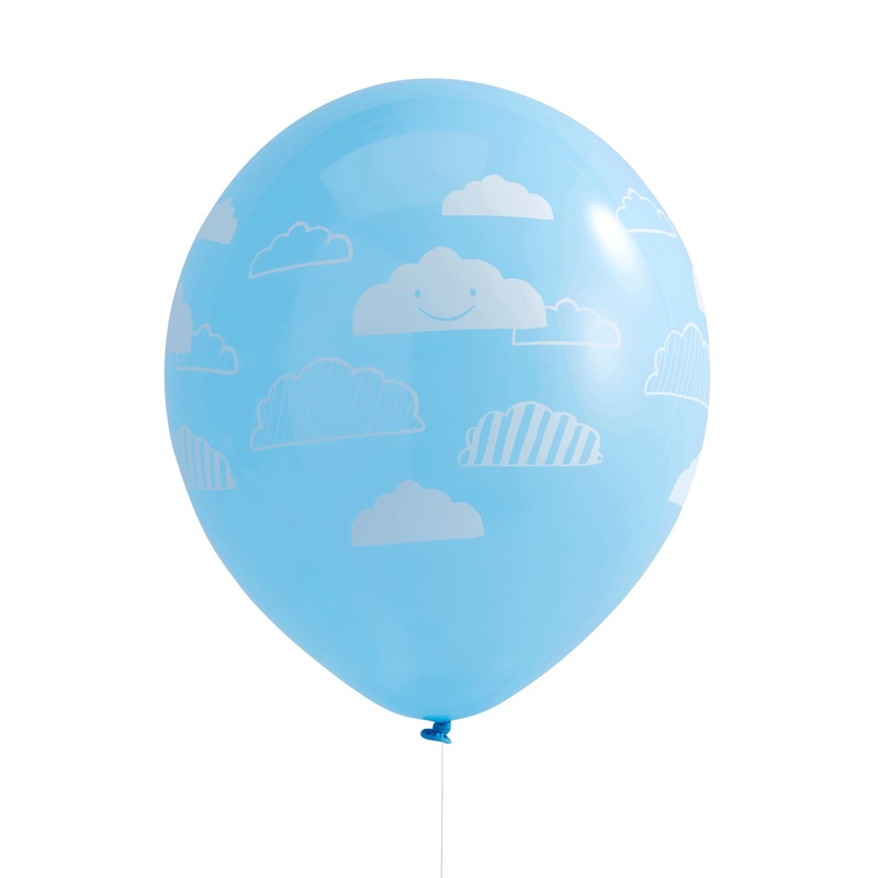 10 party aviator balloons 28cm