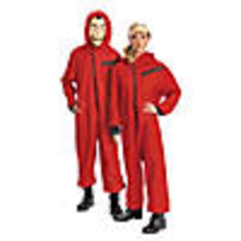 Adult Money Heist Costume – Large